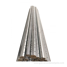 35FT hot dip galvanized steel pole